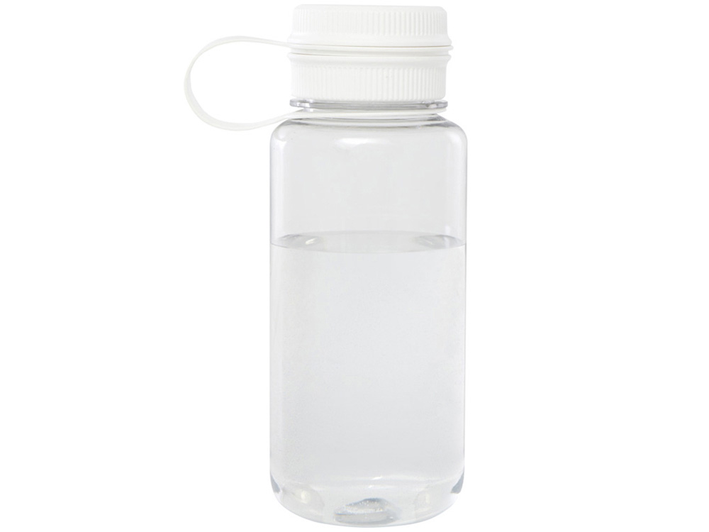 Спортивная бутылка Ryder из переработанного ПЭТ-пластика объемом 900 мл с многофункциональной крышкой, сертифицированная RCS - Белый — изображение 3