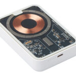 Беспроводной магнитный внешний аккумулятор с QCPD MagnifIQ, 10000 мАч, 15 Вт, белый