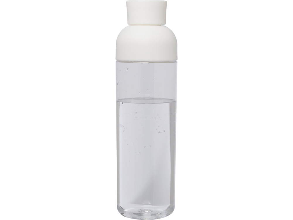 Illuminate бутылка для воды из переработанного PET-пластика, объемом 600 мл - Белый — изображение 3