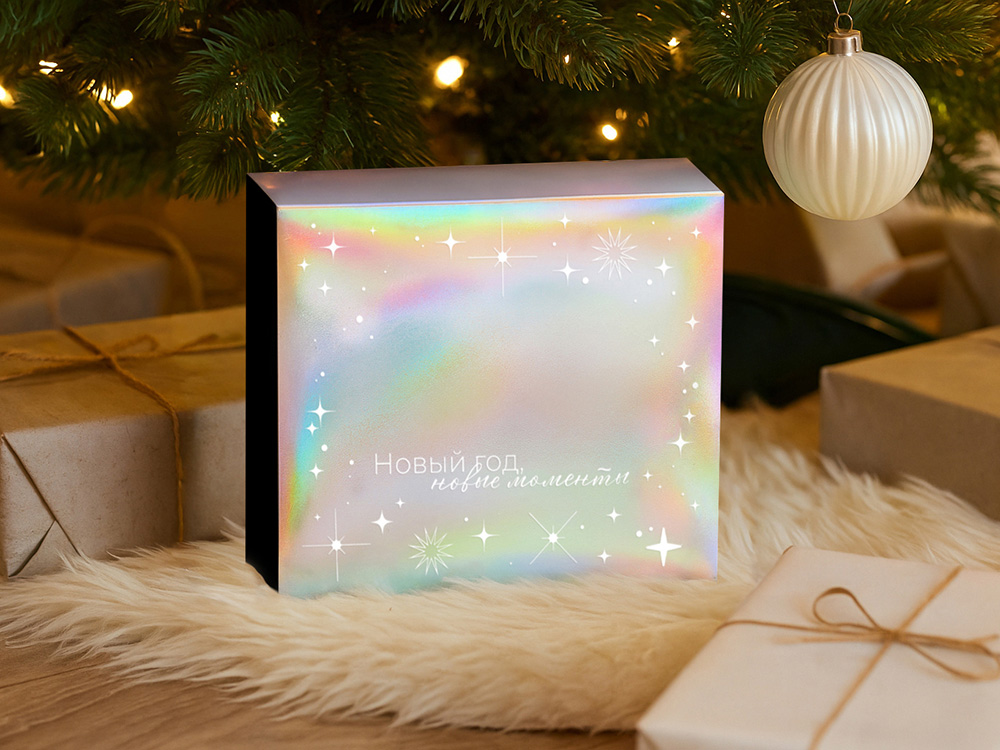 Подарочный набор c френчпрессом, кружками и чаем, красный — изображение 4