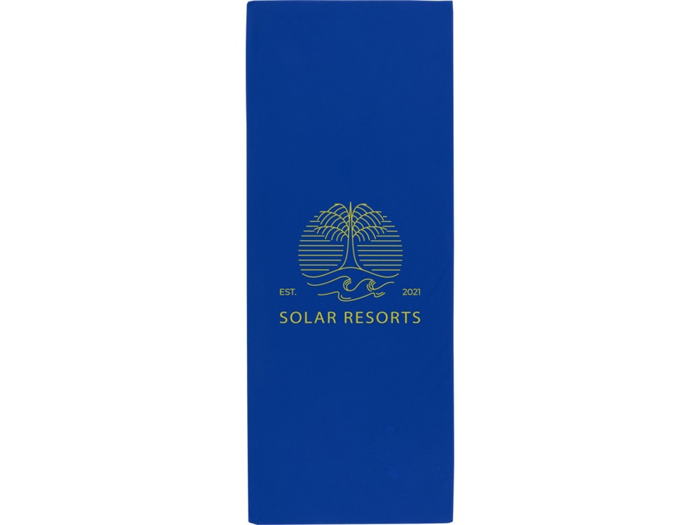 Althea спортивное полотенце 30х80 см - Ярко-синий — изображение 4