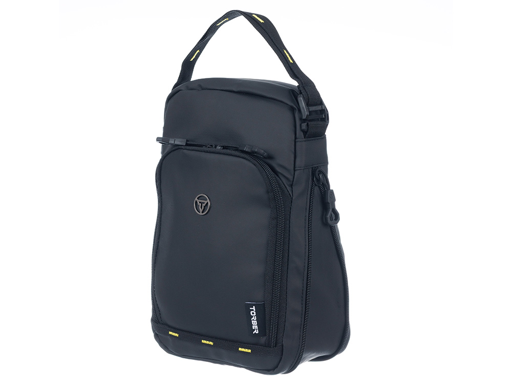 Термосумка для ланча TORBER, чёрный, полиэстер, 20 х 5,5 х 28 см — изображение 2