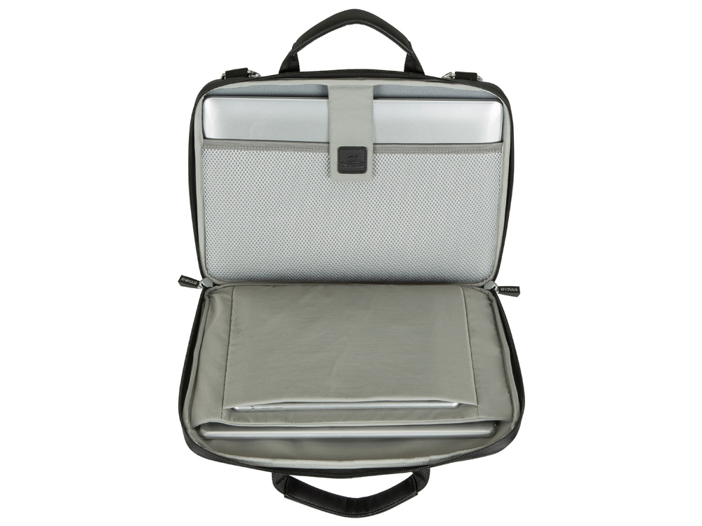 Сумка для MacBook Pro и Ultrabook 13.3 8823, черный меланж — изображение 9