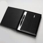 Подарочный набор Tactical Dark: блокнот А5, ручка шариковая (P)