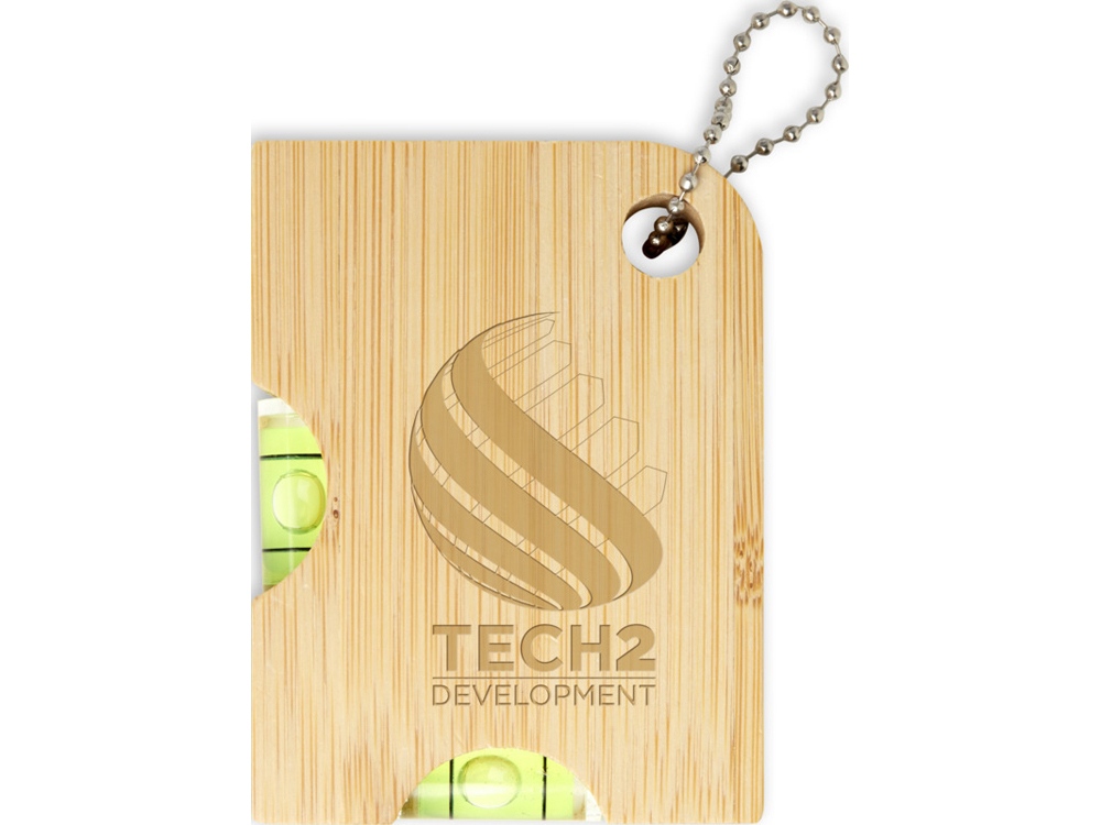 Levo бамбуковая открывалка для бутылок с уровнем - Натуральный — изображение 3