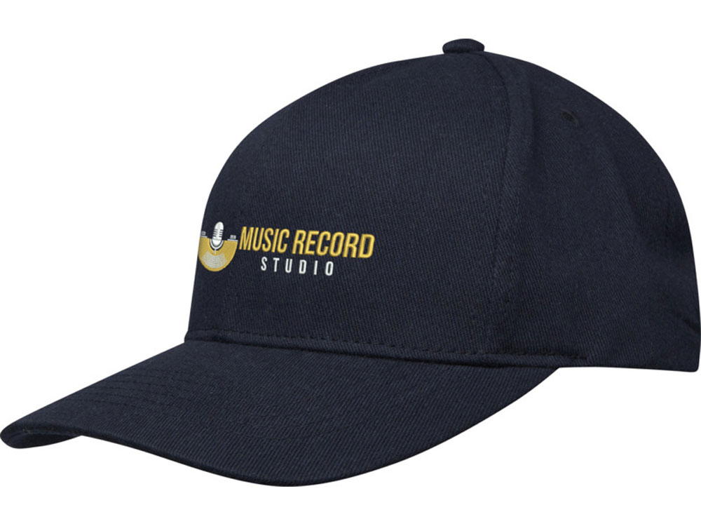 Opal с 6 панелями Aware™ кепка из переработанных материалов - Темно - синий — изображение 6