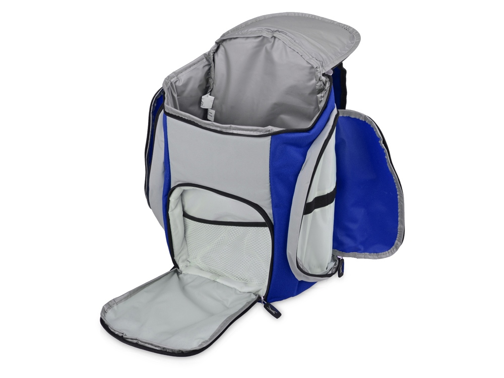 Рюкзак-холодильник Brisbane от Slazenger, ярко-синий/серый — изображение 6