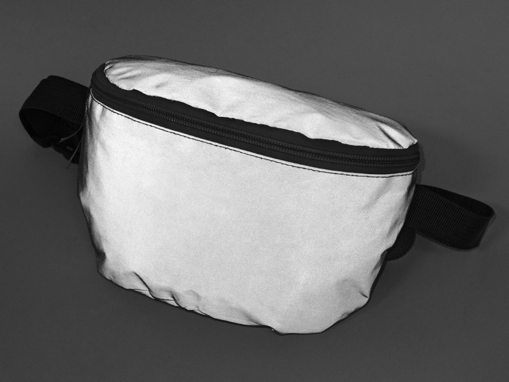 Светоотражающая сумка на пояс Reflector, серебристый — изображение 4