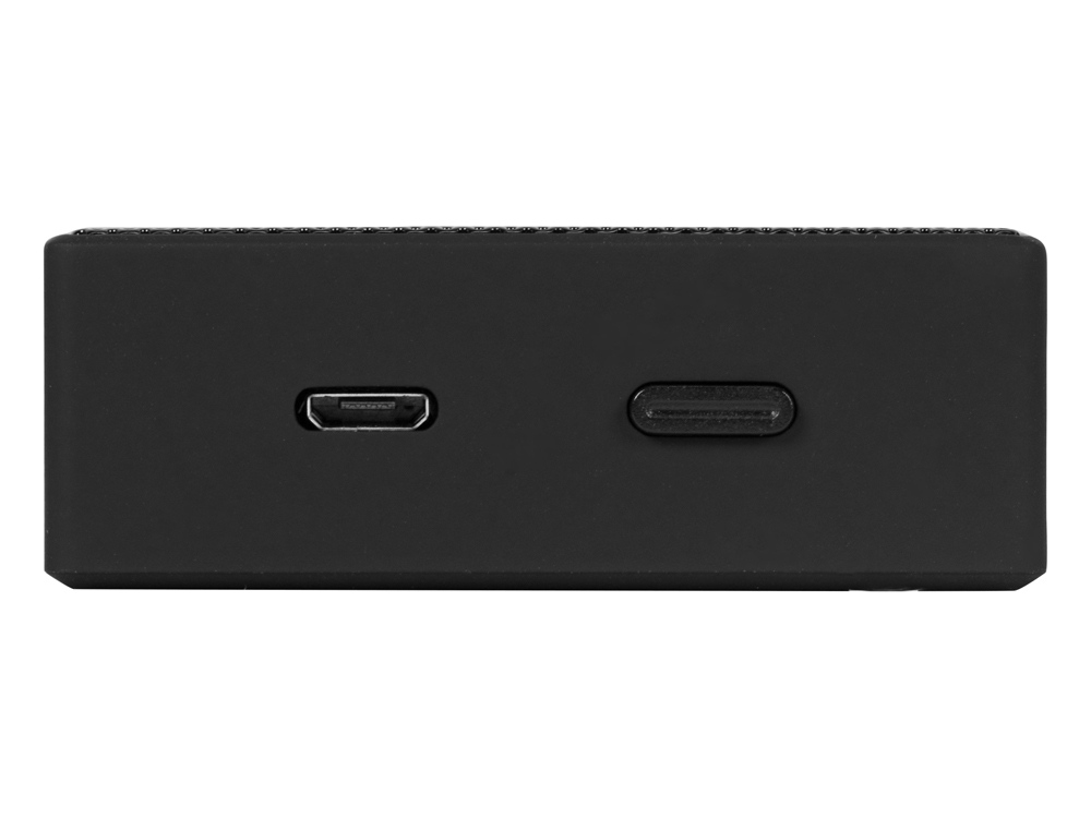 Портативная колонка Concept с полноцетной печатью, черный — изображение 5