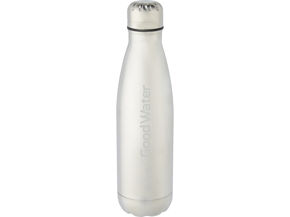 Cove Бутылка из нержавеющей стали объемом 500 мл с вакуумной изоляцией, серебристый — изображение 6