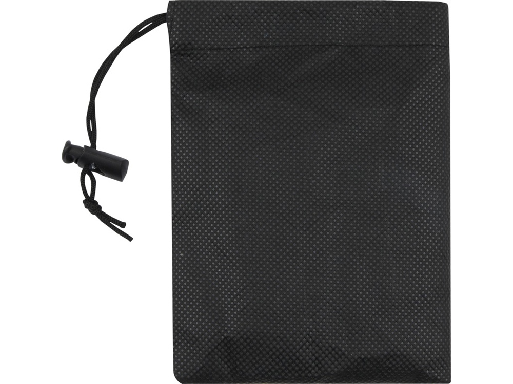 Lucas спортивное полотенце из переработанного полиэстера 30х80 см - Темно - синий — изображение 5