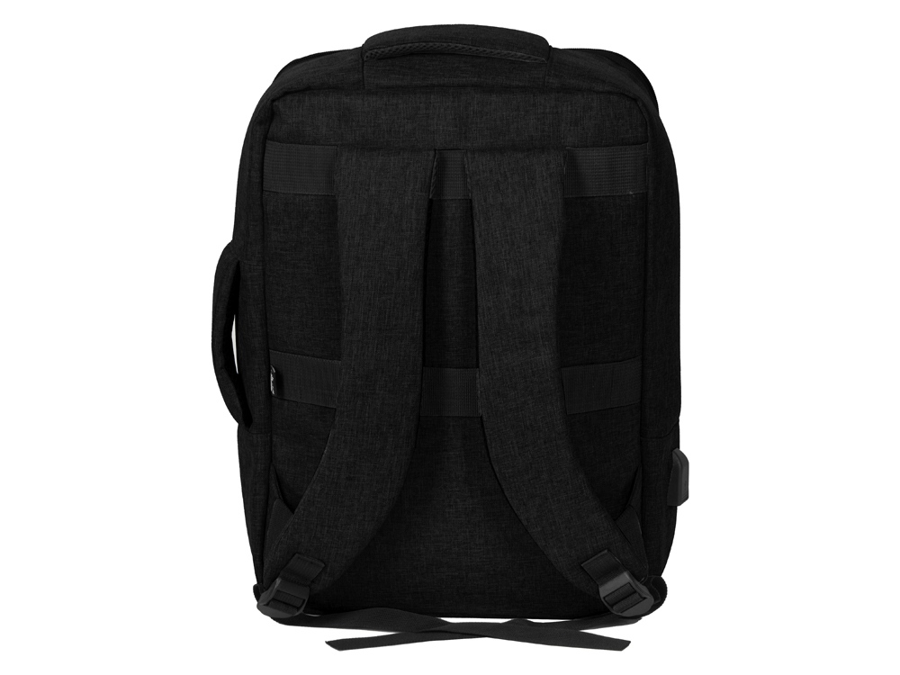 Рюкзак-трансформер Turnover, черный — изображение 6