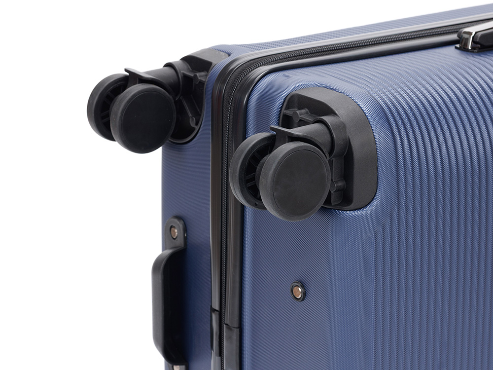 Чемодан TORBER Onego, синий, ABS-пластик, 69,5 х 46 х 26 см, 69 л — изображение 11