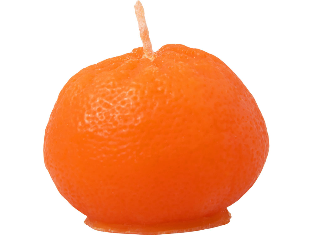 Свеча Мандарин, оранжевый — изображение 2