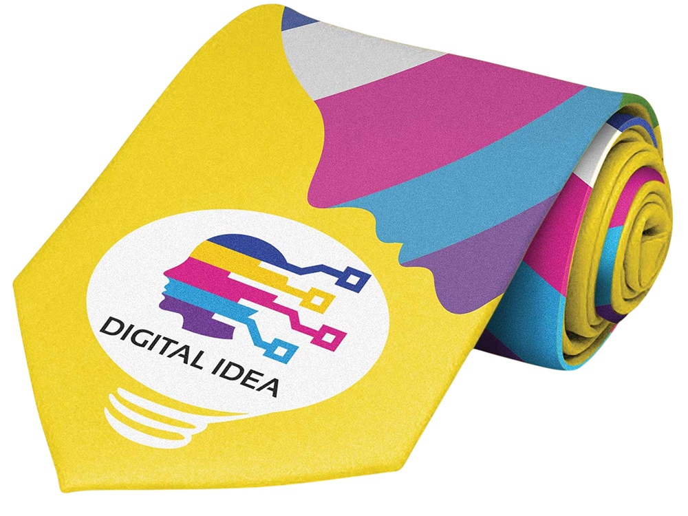 Галстук с возможностью полноцветной печати — изображение 4