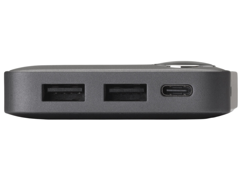 Внешний аккумулятор с дисплеем Mild, 10 000 mAh, темно-серый — изображение 6