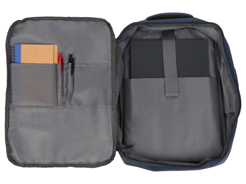 Рюкзак-трансформер Turnover, синий — изображение 15