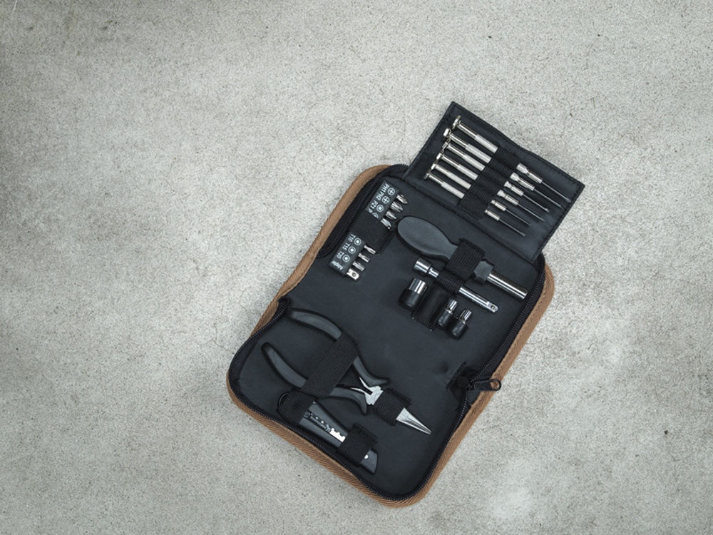 Набор инструментов Spike из переработанной пластмассы, 24 предмета - Натуральный — изображение 6