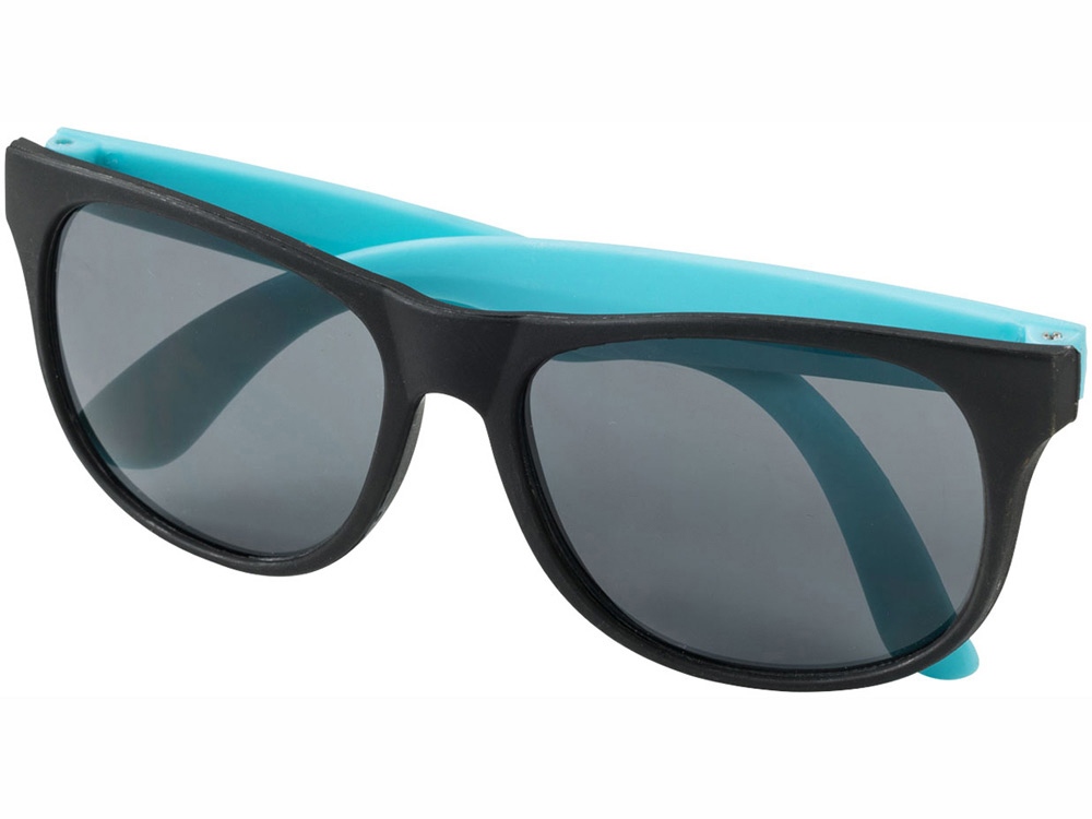 Очки солнцезащитные Retro, черный/морская волна — изображение 2