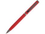 Ручка Firenze шариковая автоматическая софт-тач, красная