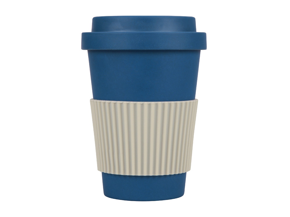 Термокружка Muffin из натуральных волокон, бензиновый синий — изображение 2
