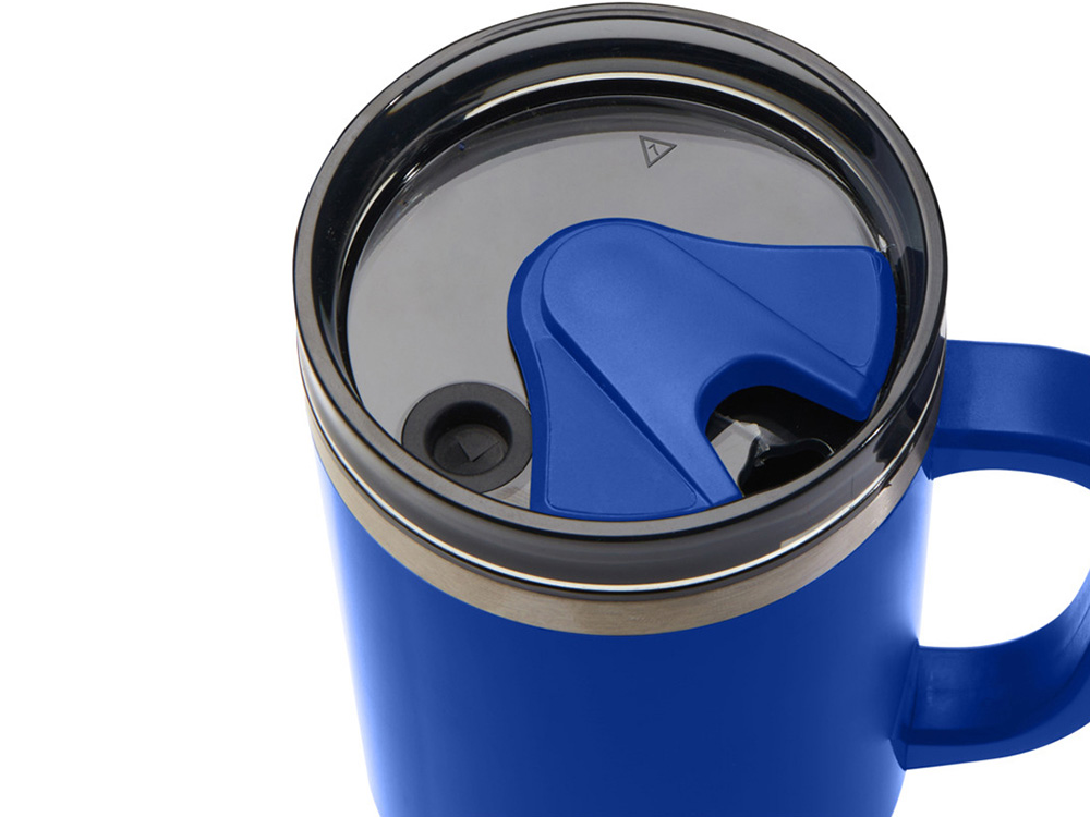 Melbourne кружка 1200 мл, сертифицированная согласно RCS, с соломинкой - Ярко- синий — изображение 5