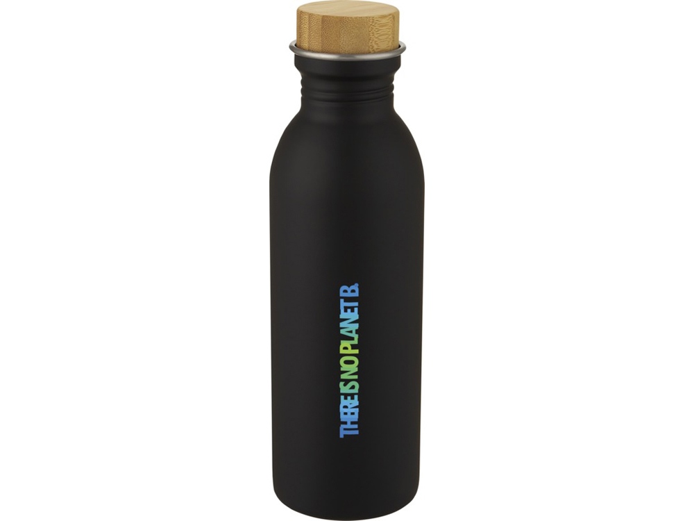 Kalix, спортивная бутылка из нержавеющей стали объемом 650 мл, черный — изображение 4