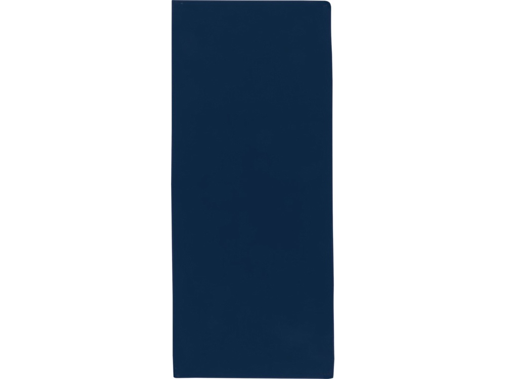 Lucas спортивное полотенце из переработанного полиэстера 30х80 см - Темно - синий — изображение 3