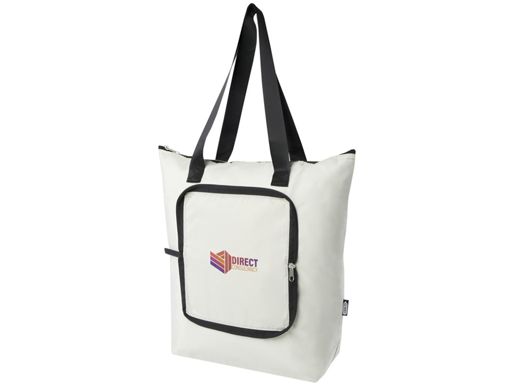 EcoFold Складная сумка-холодильник из RPET 15 л - Sandstone — изображение 5