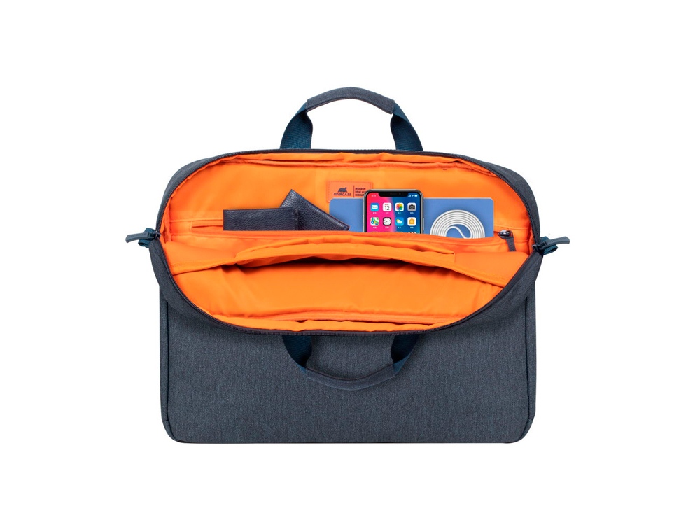 RIVACASE 7731 dark grey сумка для ноутбука 15.6 /6 — изображение 8