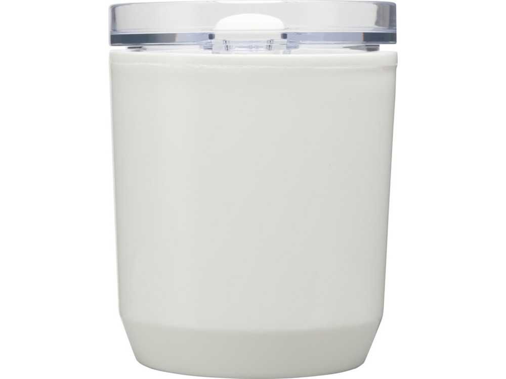 Hudson кружка из переработанного пластика с двойными стенками объемом 180 мл, белый — изображение 2