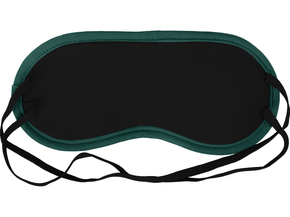 Маска для глаз Dream из полиэстер спандекс плюш, морская волна — изображение 3