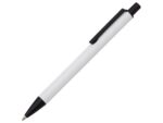 Ручка металлическая шариковая Groove M Recy, белый
