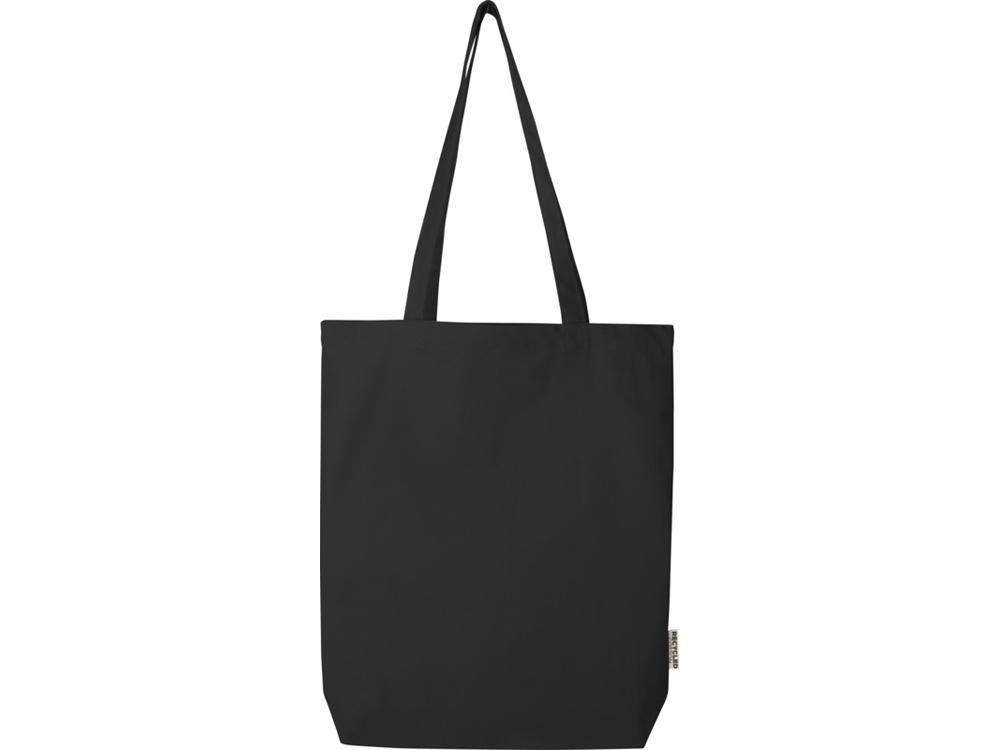 Florida эко-сумка плотностью 270 г/м² - сплошной черный — изображение 2