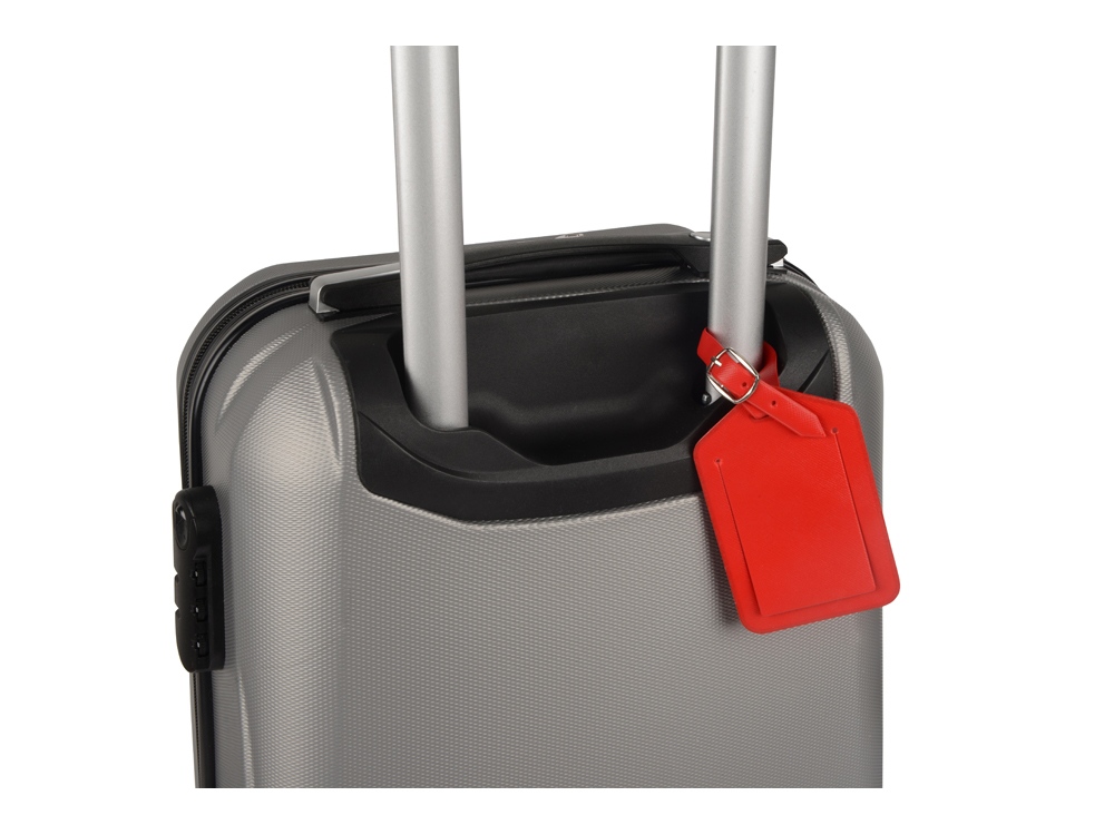 Багажная бирка Weekend из ПВХ, красный — изображение 3