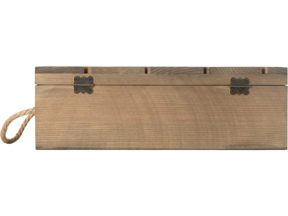 Коробка подарочная из массива дерева для 2х бутылок — изображение 6