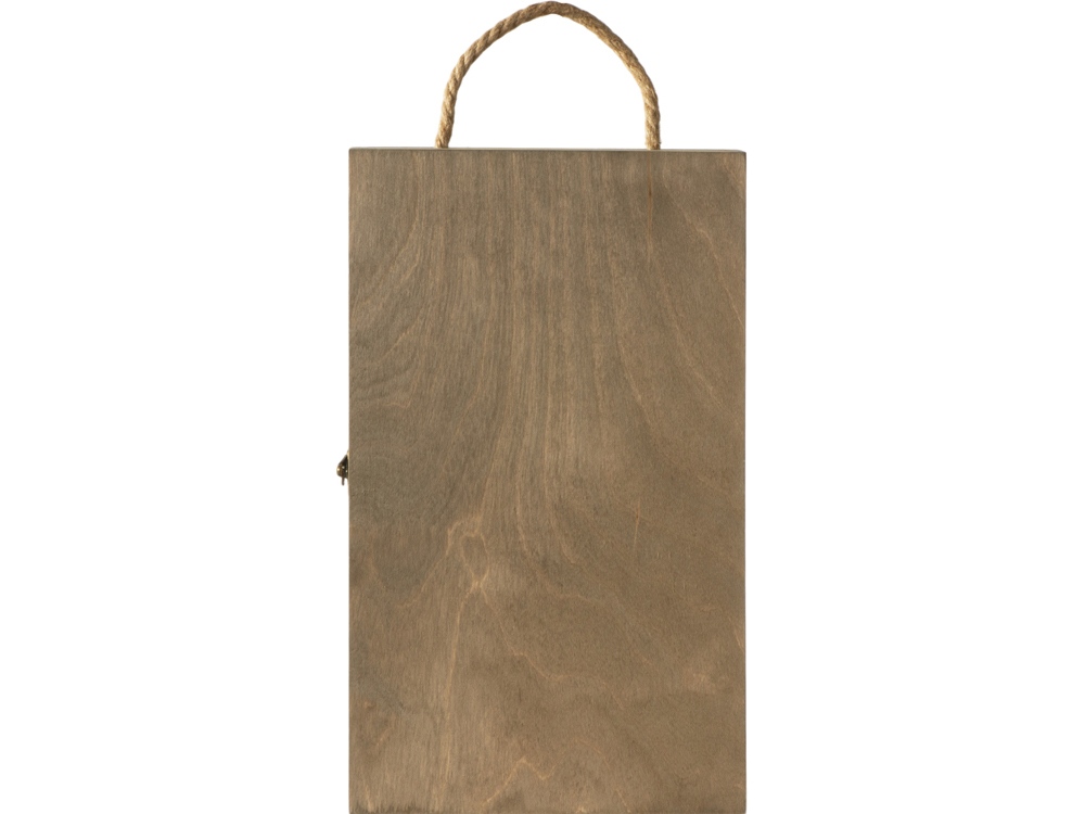 Коробка подарочная из массива дерева для 2х бутылок — изображение 5