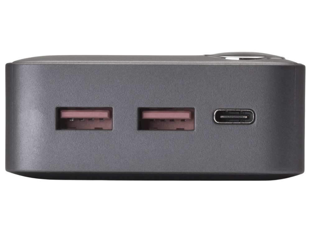 Внешний аккумулятор Mild Pro c быстрой зарядкой QC/PD, 20 000 mAh, серый — изображение 6