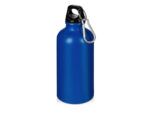 Матовая спортивная бутылка Hip S с карабином и объемом 400 мл, синий