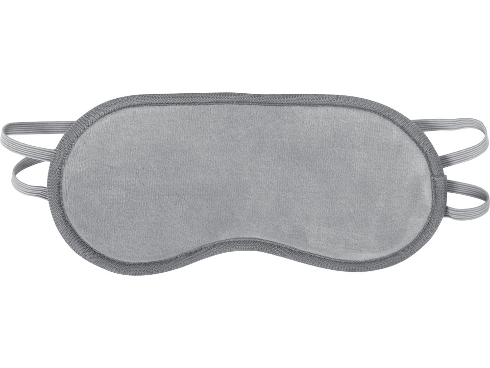 Маска для глаз Dream из полиэстер спандекс плюш, серый — изображение 2