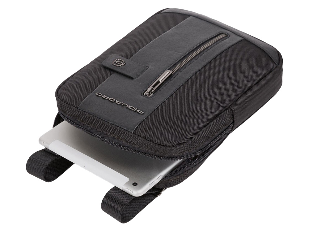 Сумка через плечо, Piquadro Brief, Черный — изображение 3