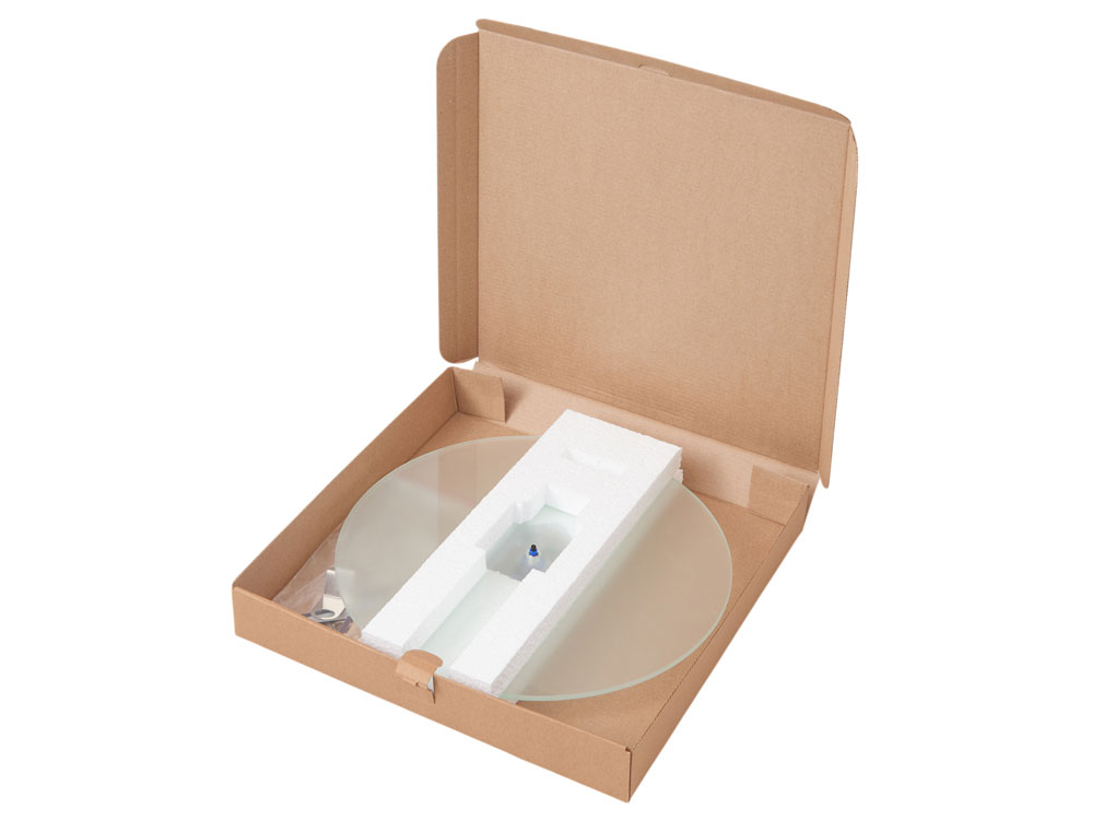 Часы настенные круглые из стекла 28 см Thames — изображение 7