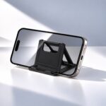 Подставка под смартфон с регулировкой угла наклона Lever, черный