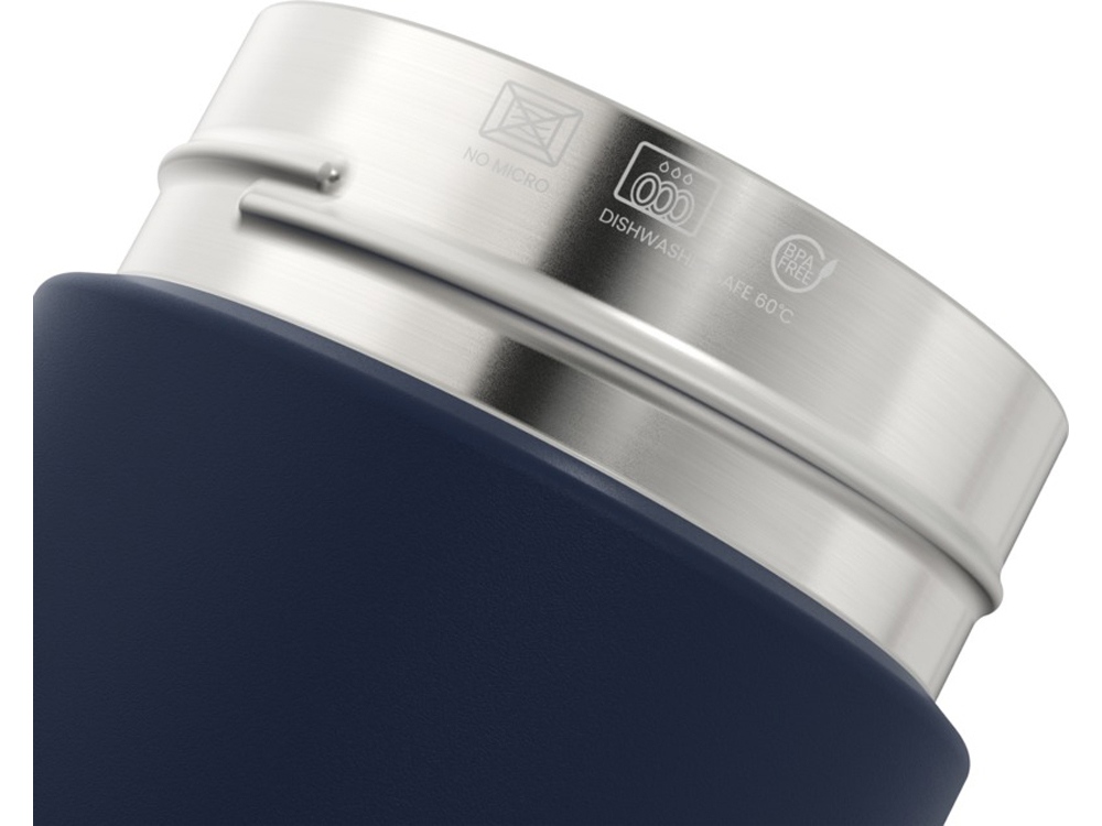 Бутылка для воды Ocean Bottle с вакуумной изоляцией объемом 750 мл, синий — изображение 6