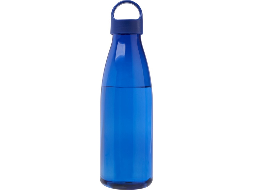 Bergen бутылка для воды объемом 800 мл из переработанной пластмассы, ярко-синий — изображение 2