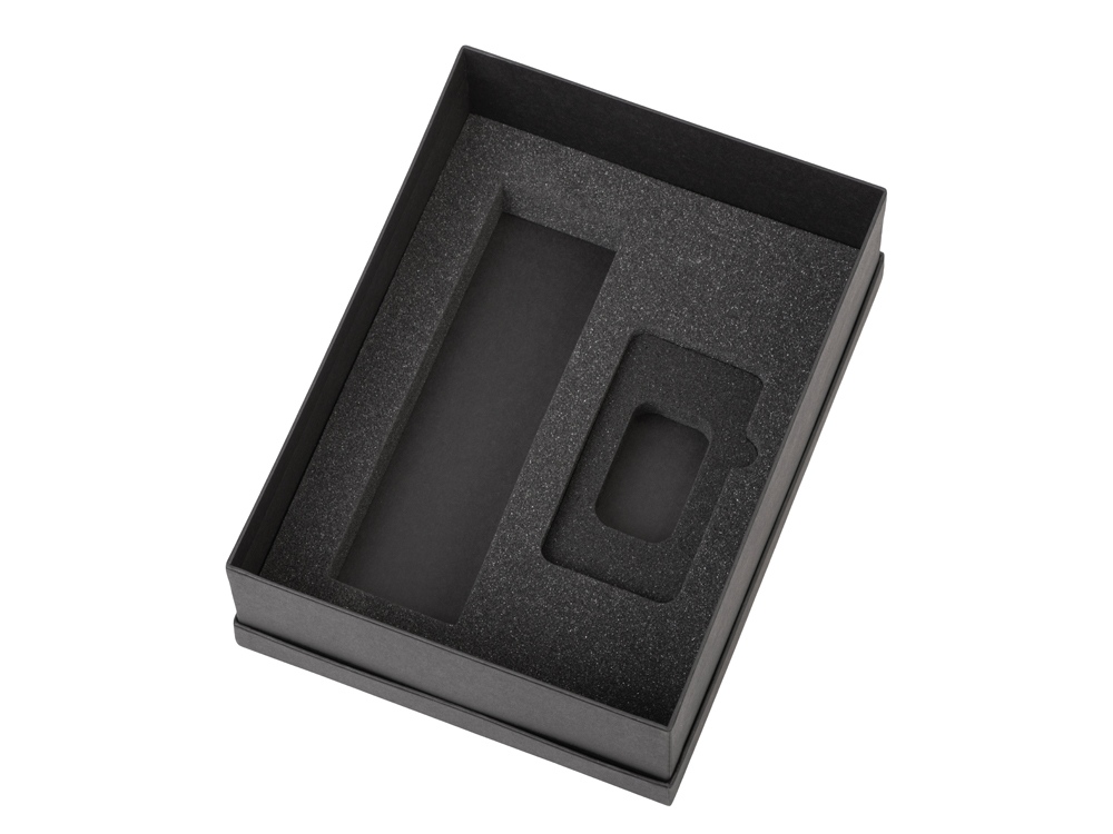 Подарочный набор с термосом и повербанком С2, фиолетовый — изображение 3