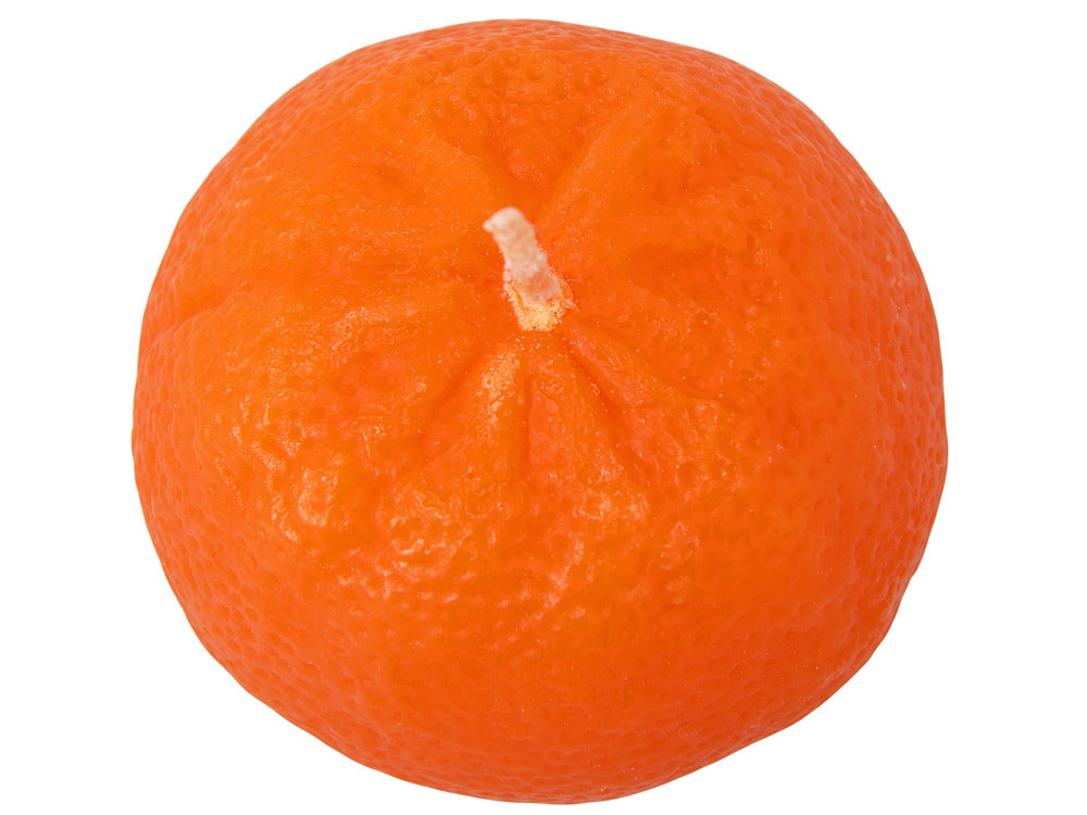 Свеча Мандарин, оранжевый — изображение 3