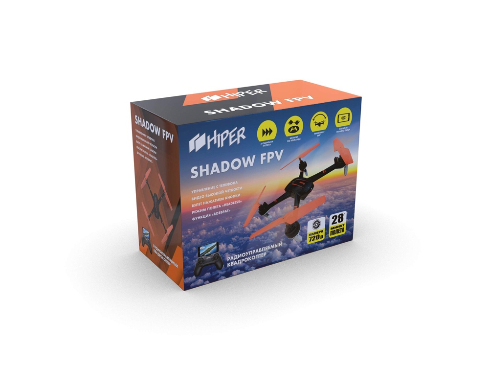 Радиоуправляемый квадрокоптер HIPER SHADOW FPV (Р) — изображение 17
