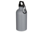 Oregon одностенная бутылка для воды с карабином, изготовленная из нержавеющей стали, сертифицированной по стандарту RCS, объемом 400 мл - Серый