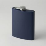 Фляжка 240 мл Remarque soft touch, 304 сталь, синий
